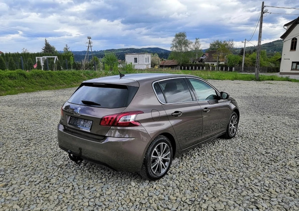Peugeot 308 cena 34900 przebieg: 100000, rok produkcji 2016 z Tuchów małe 742